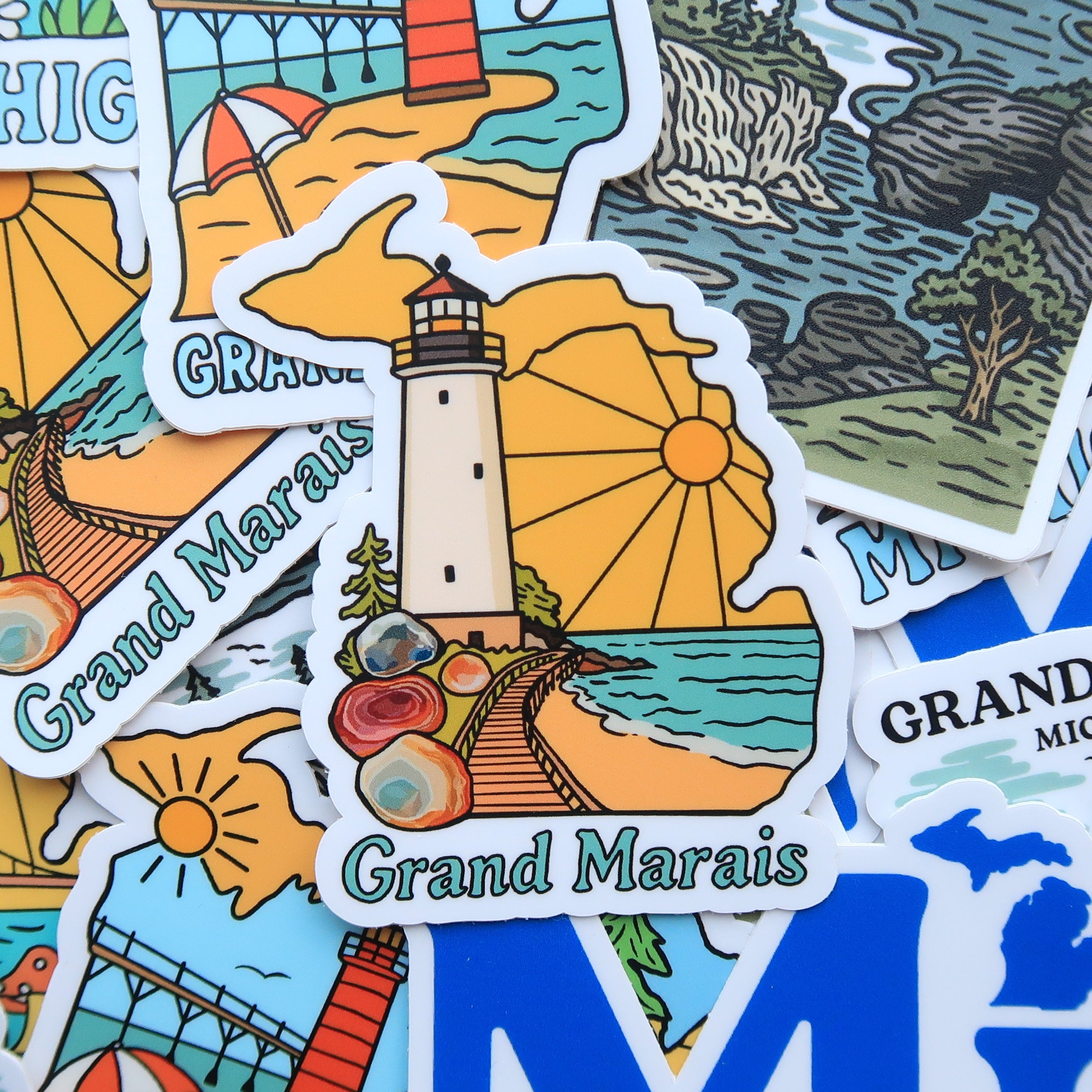 Grand Marais Sticker