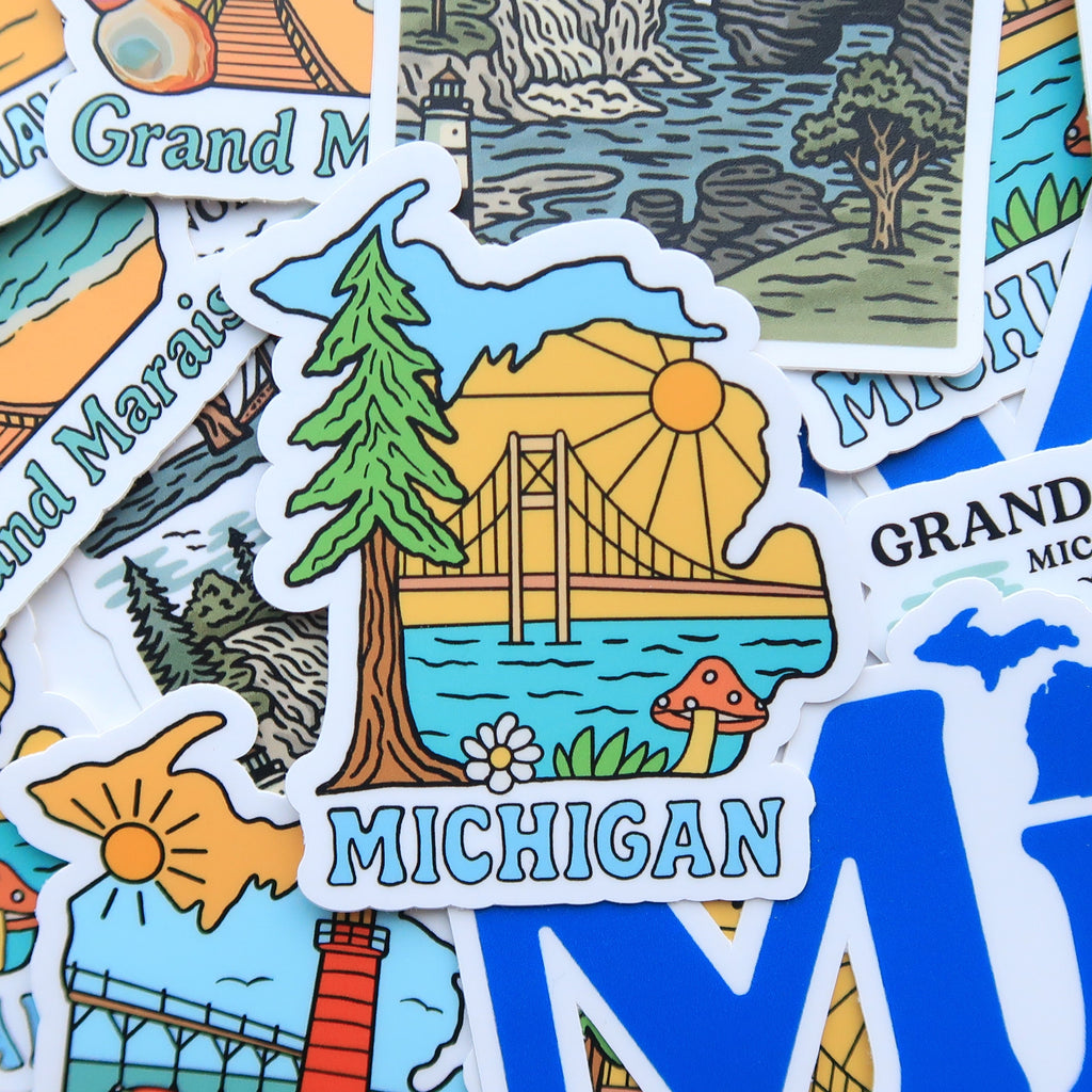 Mackinac Bridge Sticker