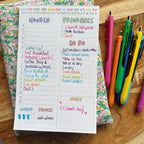 Daily Time Block Notepad